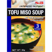 S&B Miso Soup Tofu 30g