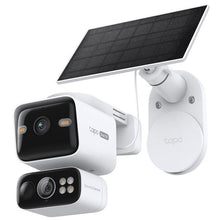 Tapo 2K Solar-Powered Dual-Lens Pan/Tilt Security Camera Kit