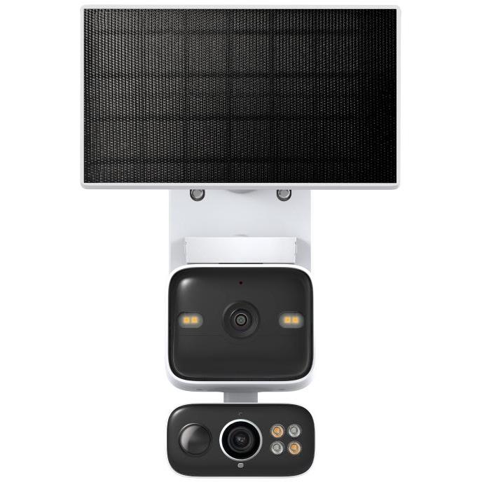 Tapo 2K Solar-Powered Dual-Lens Pan/Tilt Security Camera Kit
