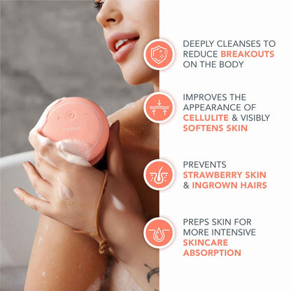 Foreo Luna 4 Body Brush (Peach)
