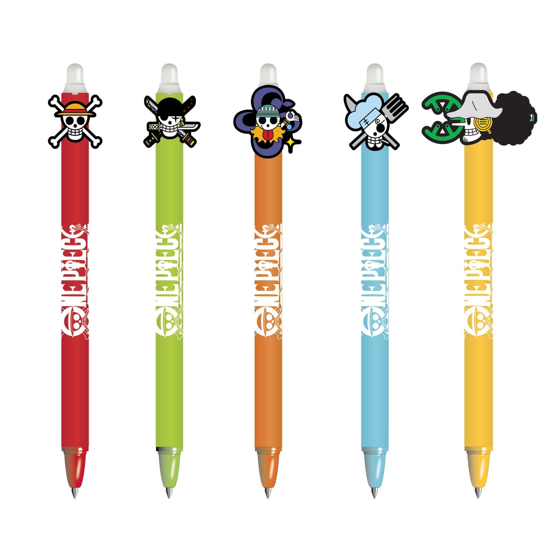 One Piece - Erasable Gel Pen (Assorted Styles)