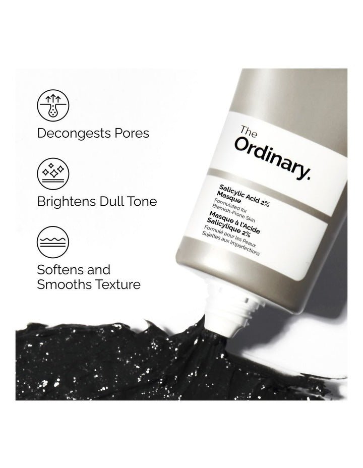 Salicylic Acid 2% Masque Clarifying Clay Mask for Oily or Blemish-Prone Skin 100ml