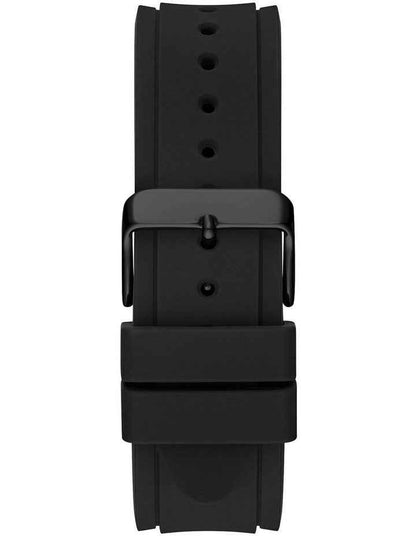 Charter Black Silicone Watch