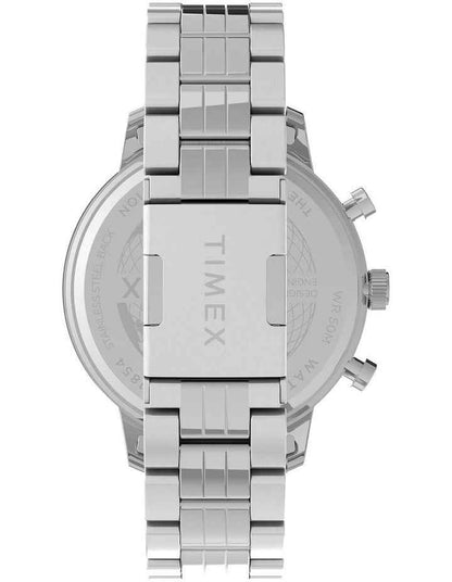 Chicago Chrono 45mm Silver Tone Watch TW2V01600