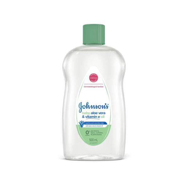 Aloe Vera & Vitamin E Gentle Mild Soothing Moisturising Baby Oil