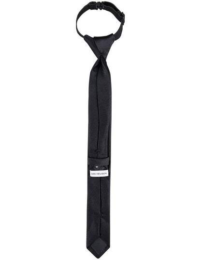 Kids Elastic Tie Black