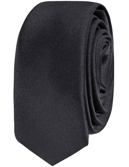 Kids Skinny Tie in Black