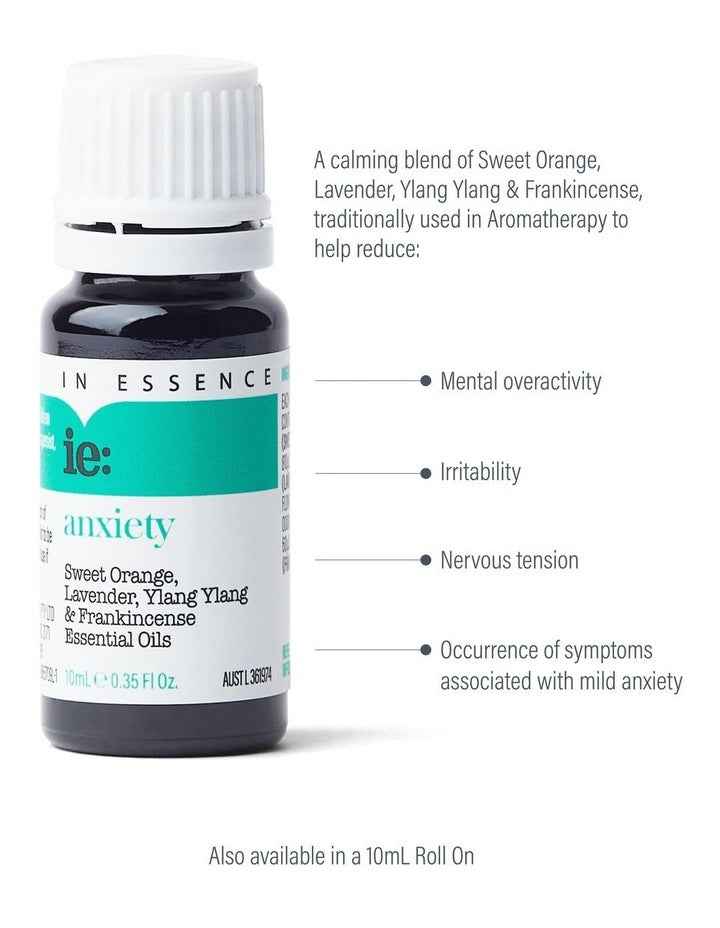 Anxiety Pure Essential Oil Blend
