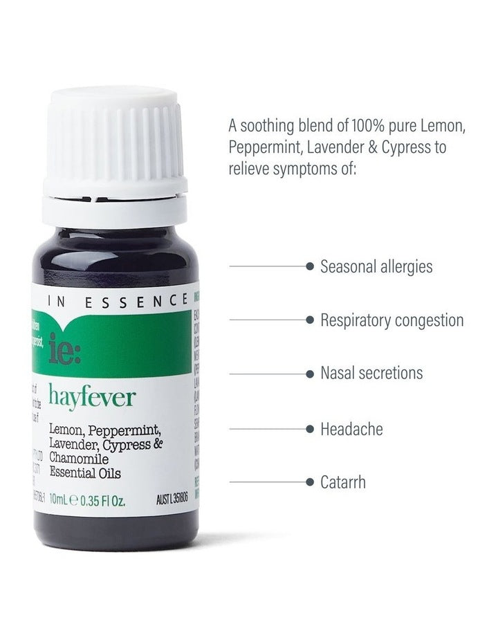 Hayfever Pure Essential Oil Blend 10ml