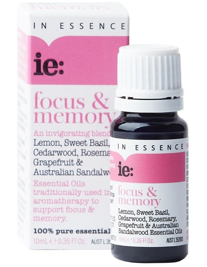 Focus & Memory Pure Essential Oil Blend 10ml