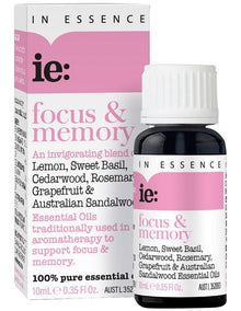 Focus and Memory Pure Essential Oil Blend 10ml