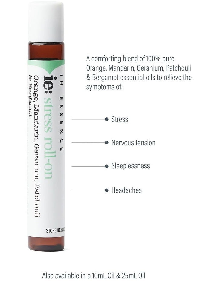 Roll On Stress Pure Essential Oil Blend