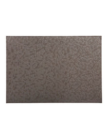 Table Accents Leather Look Mosaic Placemat 43x30cm in Taupe