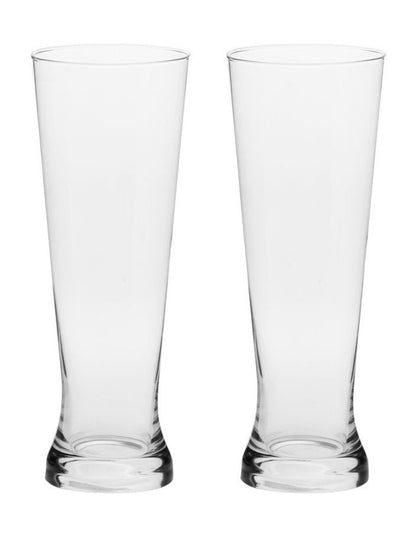 Duet Pilsner 670ml Set of 2 Gift Boxed in Clear