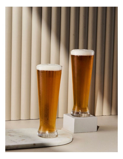 Duet Pilsner 670ml Set of 2 Gift Boxed in Clear