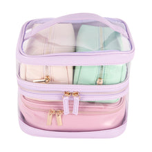 OXX Cosmetics 4 Piece Makeup Bag - Pastel