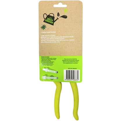Green Gardener Secateurs Each