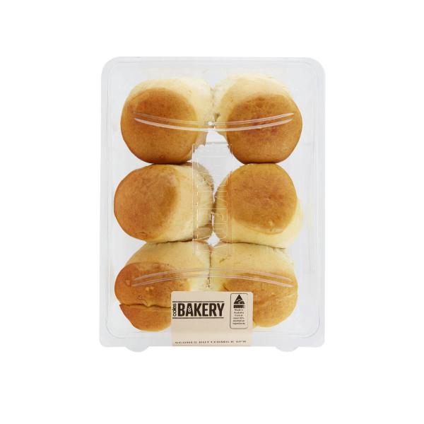 SCONES BUTTERMILK 6 PACK