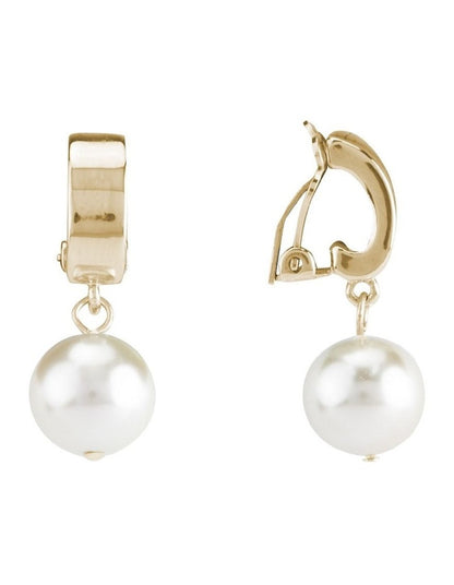 Grace Clip Earring in Ivory