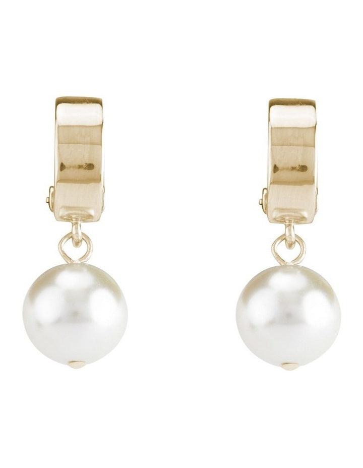 Grace Clip Earring in Ivory