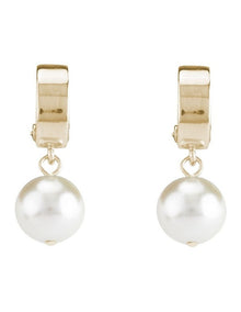 Grace Clip Earring in Ivory