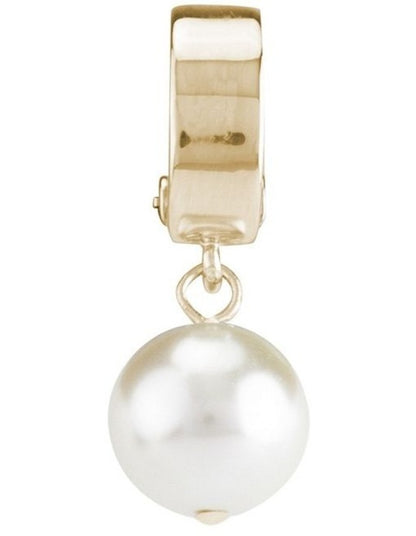 Grace Clip Earring in Ivory