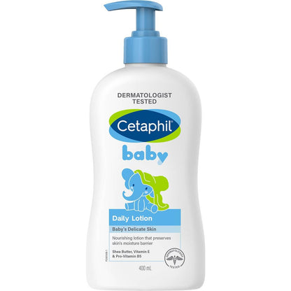 Cetaphil Baby Daily Lotion With Shea Butter Face & Body 400ml