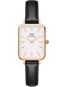 Quadro Pressed Sheffield 26mm Stainless Steel Mesh Watch in Rose Gold/White