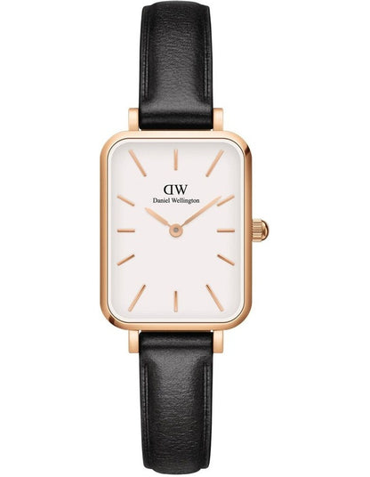 Quadro Pressed Sheffield 26mm Stainless Steel Mesh Watch in Rose Gold/White