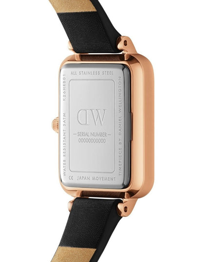 Quadro Pressed Sheffield 26mm Stainless Steel Mesh Watch in Rose Gold/White