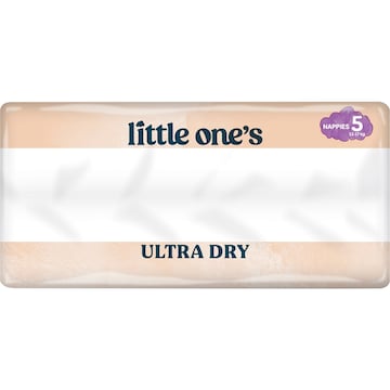 Little One's Ultra Dry Nappies Size 5 Walker (12-17kg) 44 pack