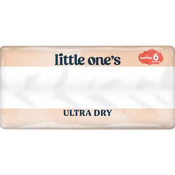 Little One's Ultra Dry Nappies Size 6 Junior (15-20kg) 40 pack