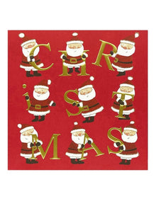Prostate Cancer Foundation of Australia Charity Boxed Christmas Cards in Santa Greetings design