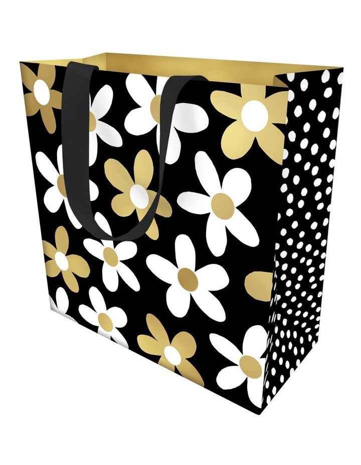 Gift Bag Large Glam Daisies in Multi