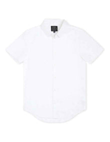 Tennyson Short Sleeve Shirt (8-16 years) in White