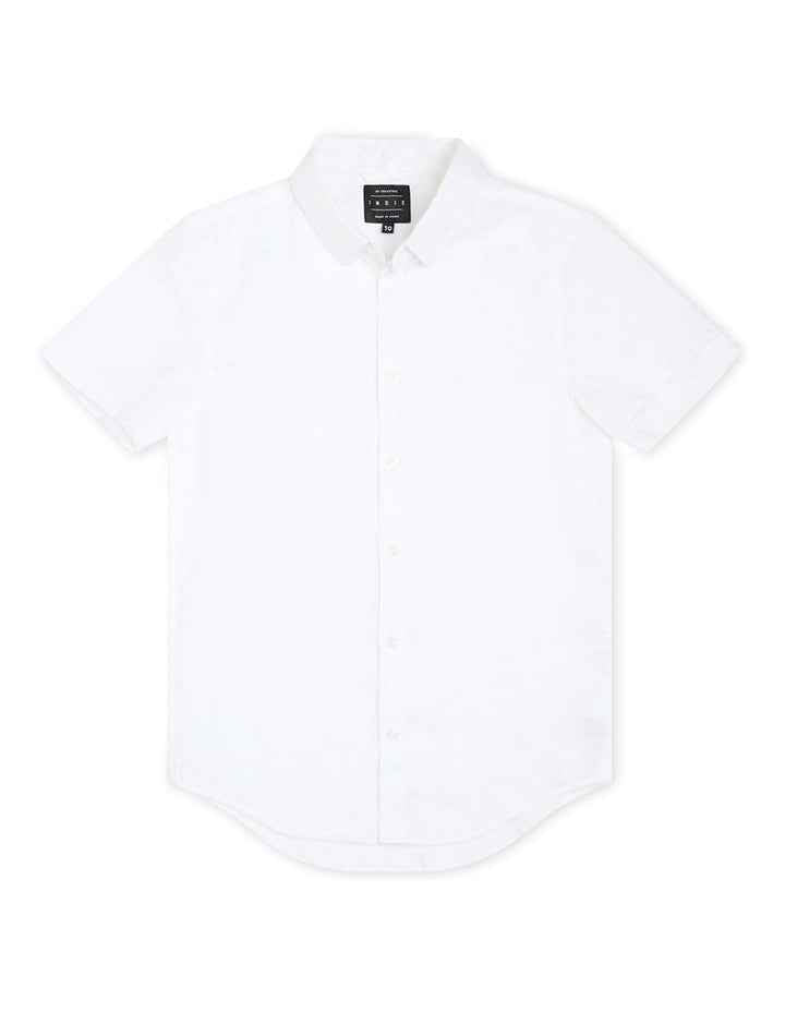 Tennyson Short Sleeve Shirt (8-16 years) in White