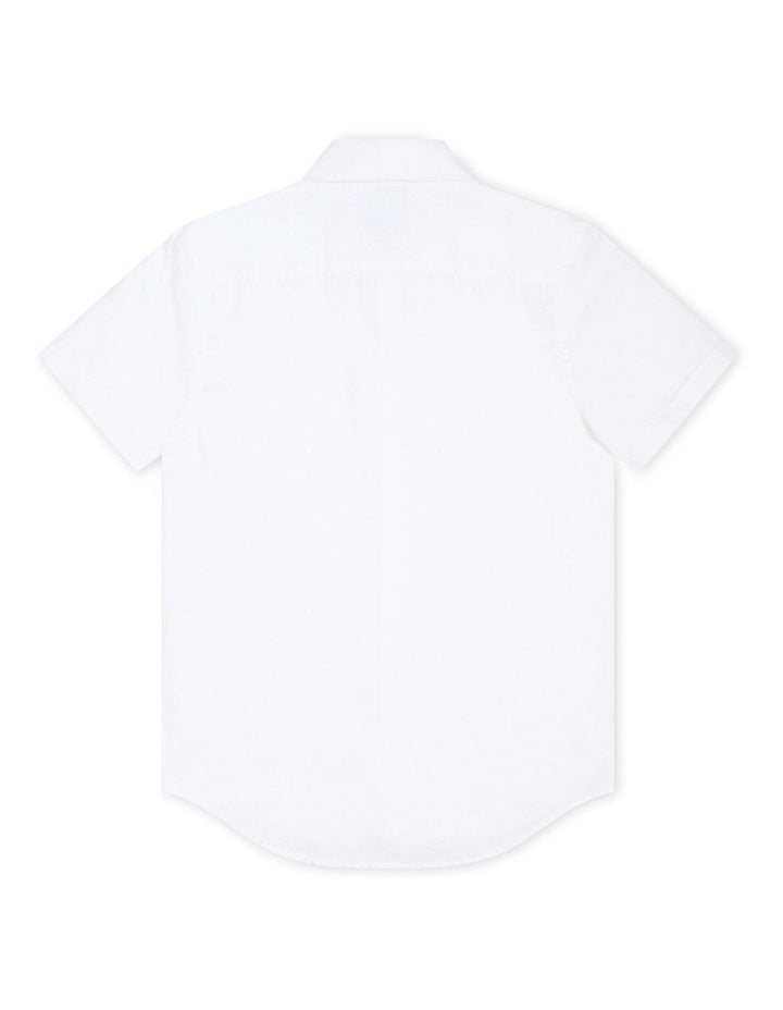 Tennyson Short Sleeve Shirt (8-16 years) in White