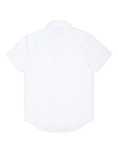 Tennyson Short Sleeve Shirt (8-16 years) in White