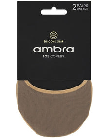 Toe Cover Socks 2 Pack in Black