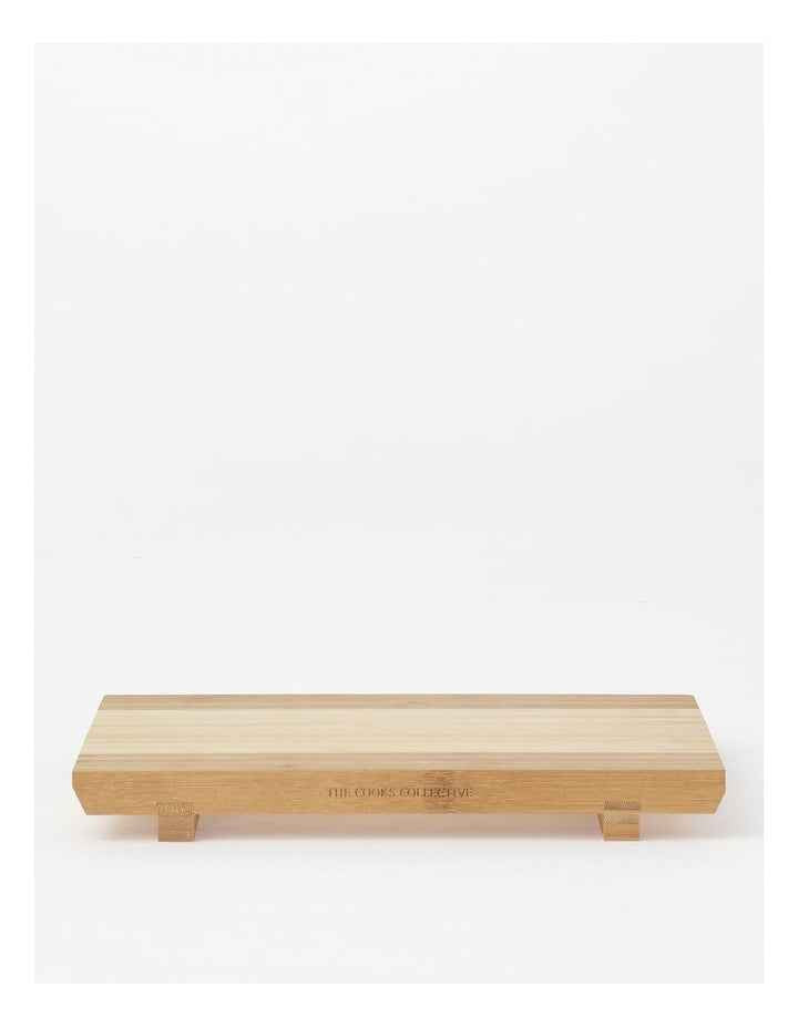 Bamboo Sushi Board 27x18x3cm in Brown