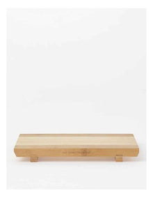 Bamboo Sushi Board 27x18x3cm in Brown
