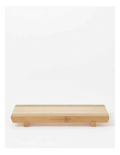 Bamboo Sushi Board 27x18x3cm in Brown