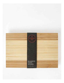Bamboo Sushi Board 27x18x3cm in Brown