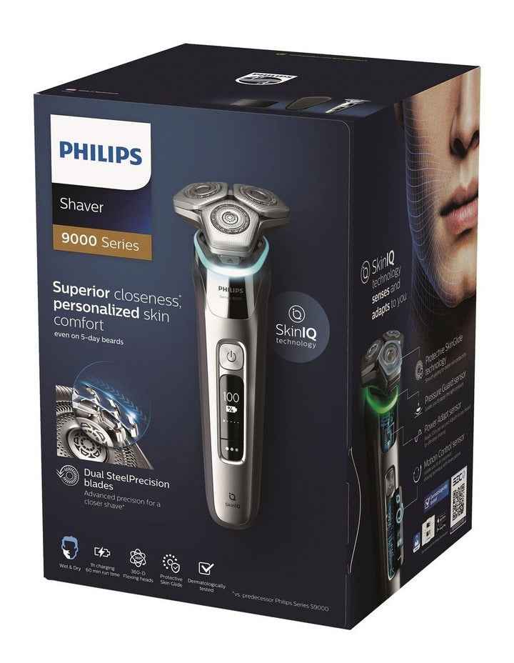 Series 9000 SkinIQ Intelligent Shaver Chrome Silver S9985/50