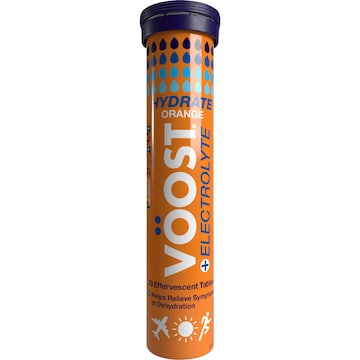 VOOST Hydrate & Electrolyte Tablets Orange Flavour 20 pack