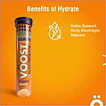 VOOST Hydrate & Electrolyte Tablets Orange Flavour 20 pack