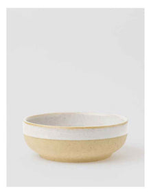 Esperance Wiped Edge Tapas Bowls Set of 4 in White/Sand