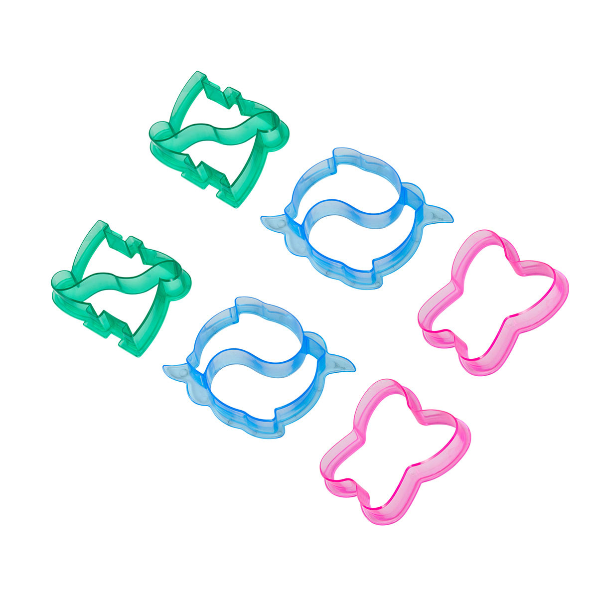 2 Pack Sandwich Cutters - Assorted