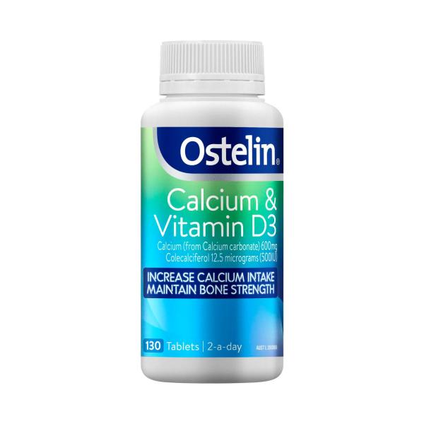 OSTELIN CALCIUM & VITAMIN D3 TABLETS 130PK