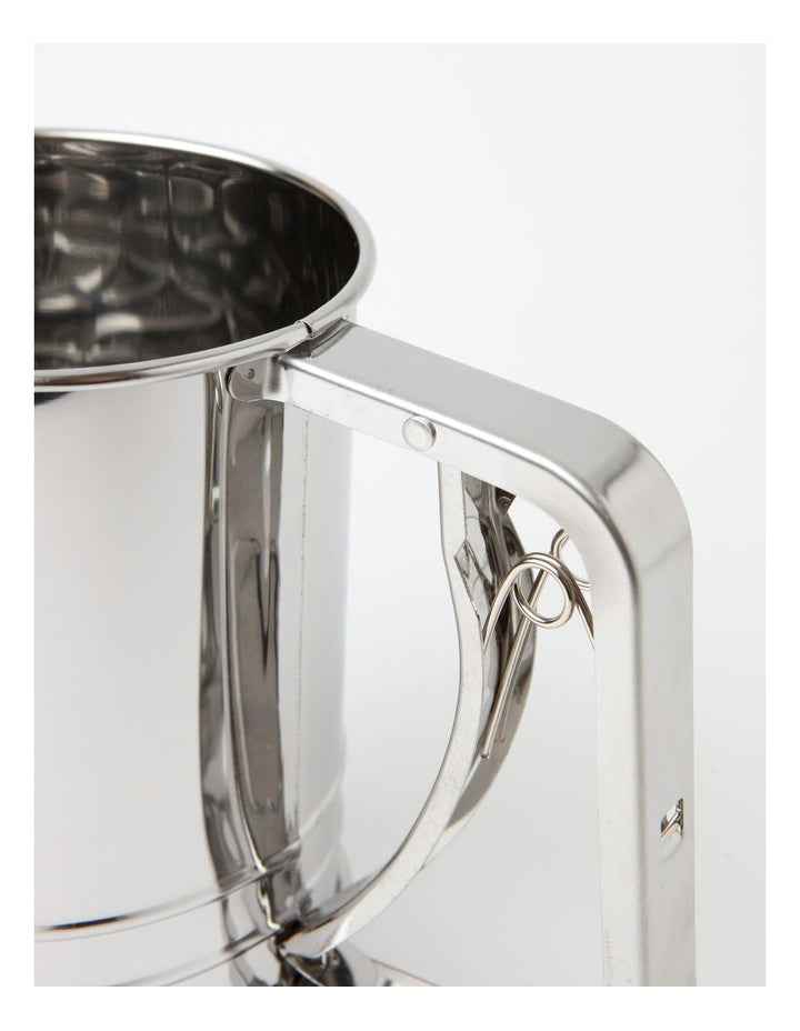 3 Cup Flour Sifter in Silver